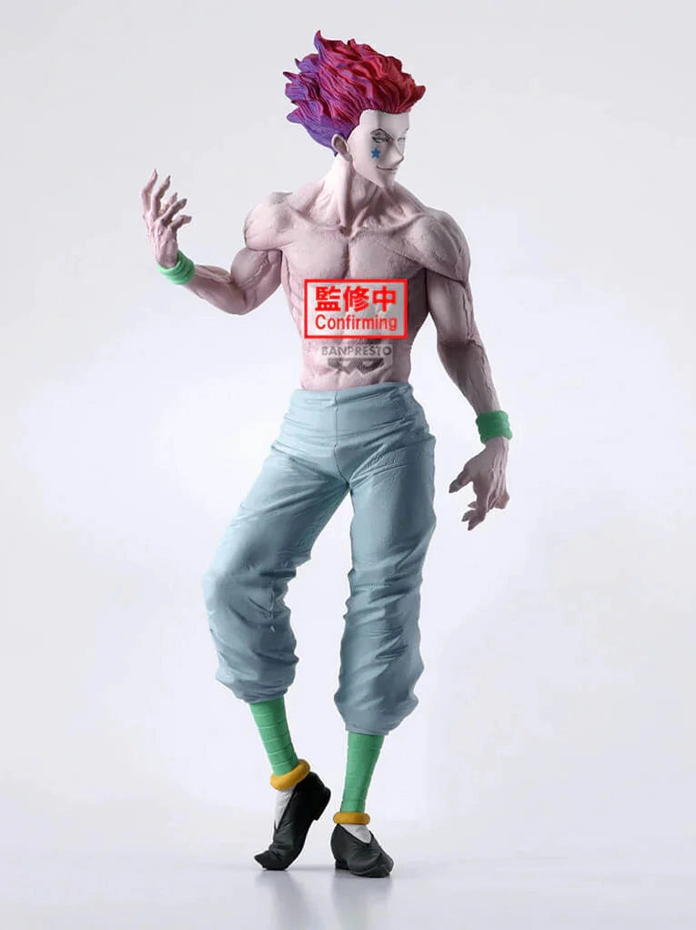 HUNTER X HUNTER FIGURA GRANDISTA HISOKA PRECINTADA PREVENTA 3-4 SEM.