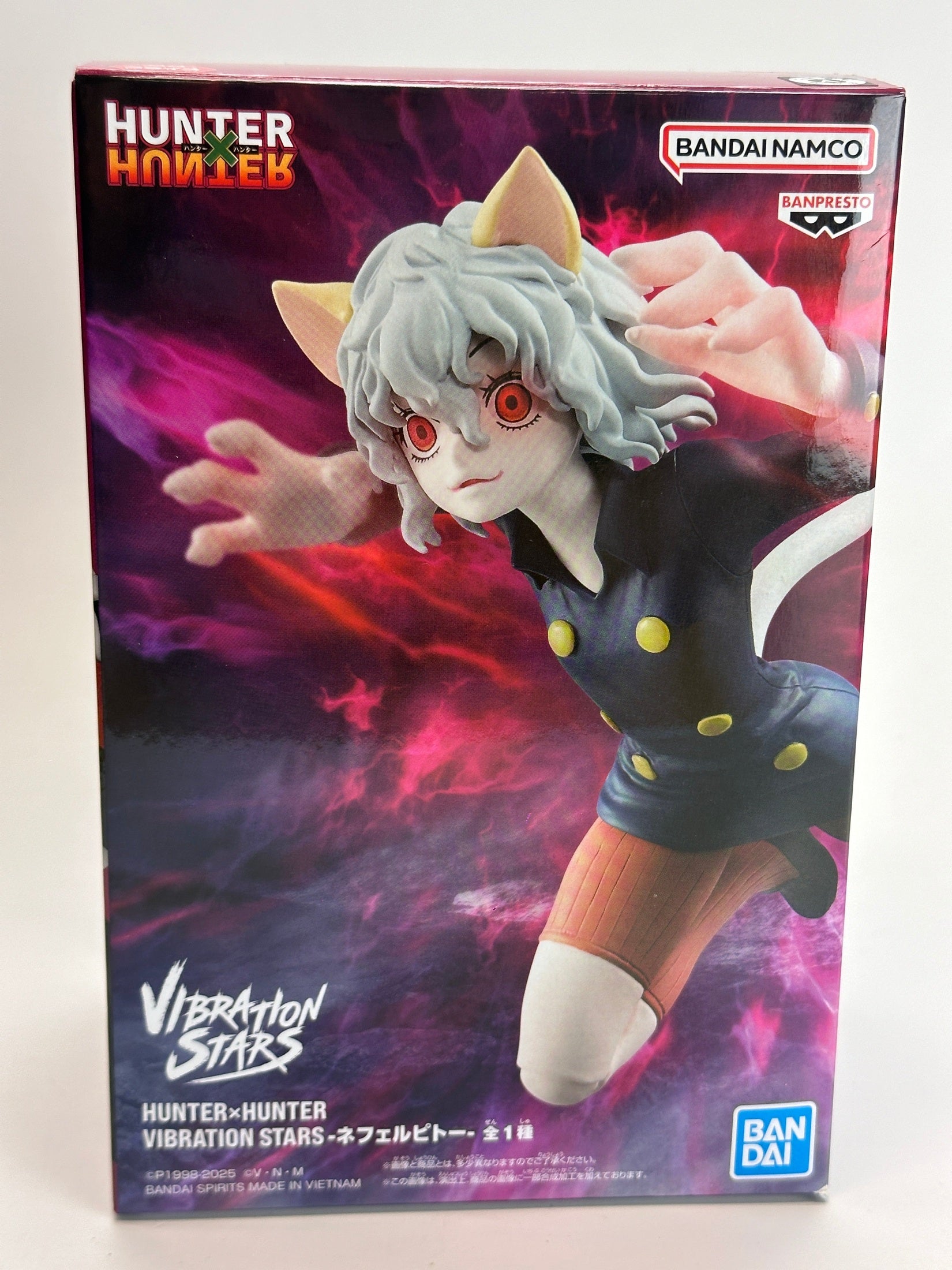HUNTER X HUNTER FIGURA NEFERPITOU VIBRATION STARS COMO NUEVA