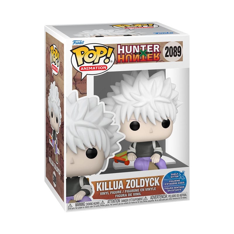 HUNTER X HUNTER FIGURA POP! ANIMATION VINYL KILLUA SIT