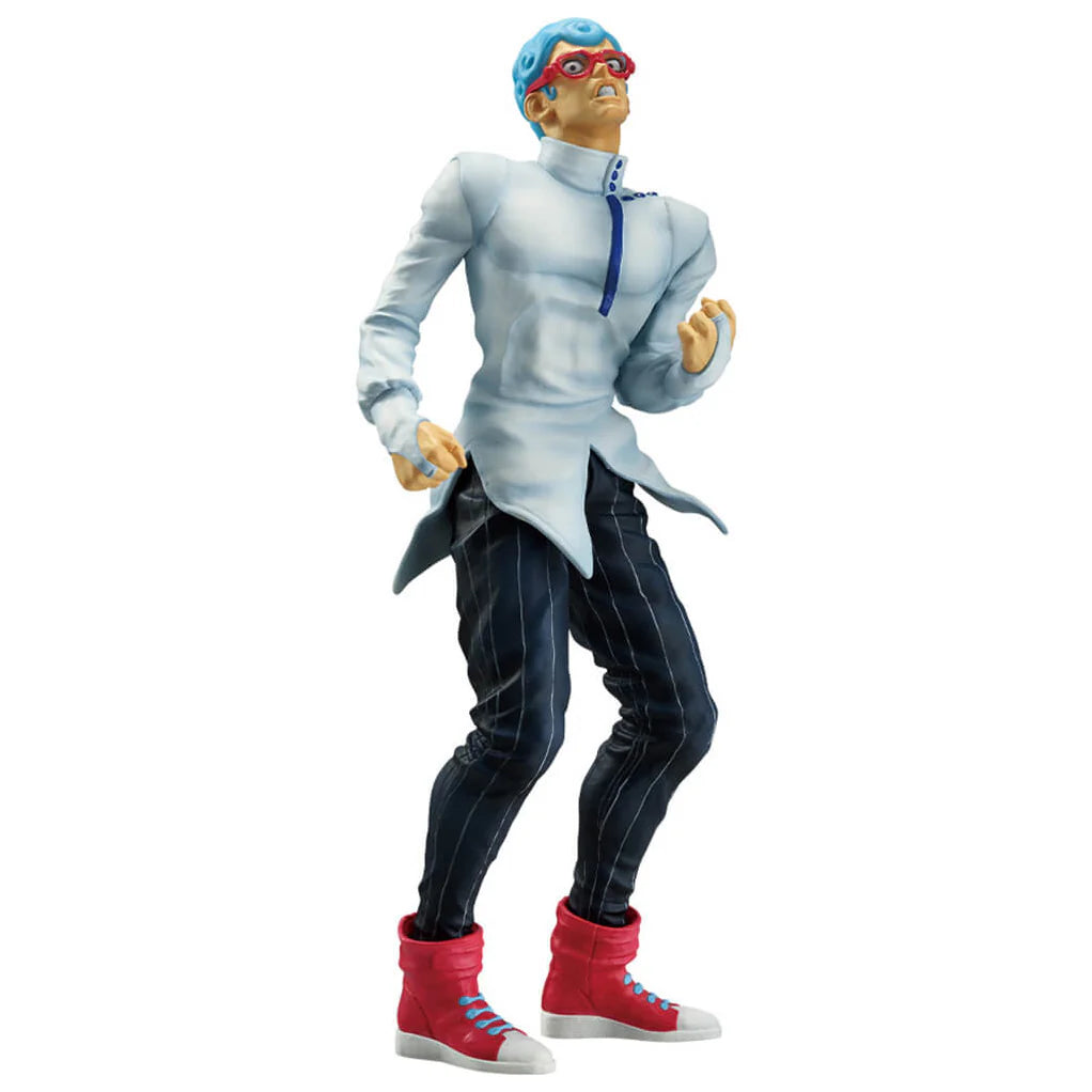 JOJO’S BIZARRE ADVENTURE FIGURA GOLDEN WIND HITMAN TEAM PRICE G GHIACCIO MASTERLISE ICHIBAN KUJI PRECINTADA PREVENTA 3-4 sem.