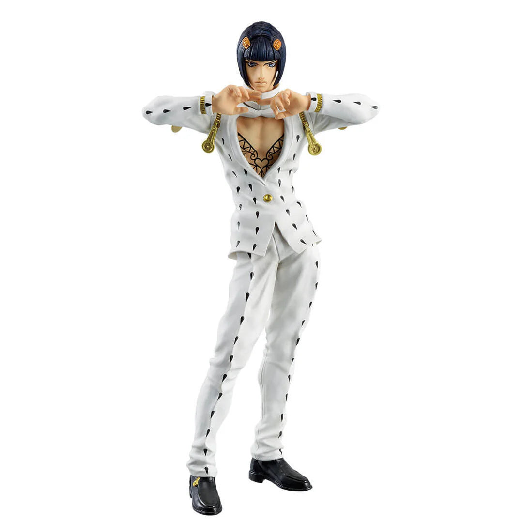 JOJO’S BIZARRE ADVENTURE FIGURA GOLDEN WIND PRICE B BRUNO BUCCIARATI MASTERLISE ICHIBAN KUJI PRECINTADA PREVENTA 3-4 sem.