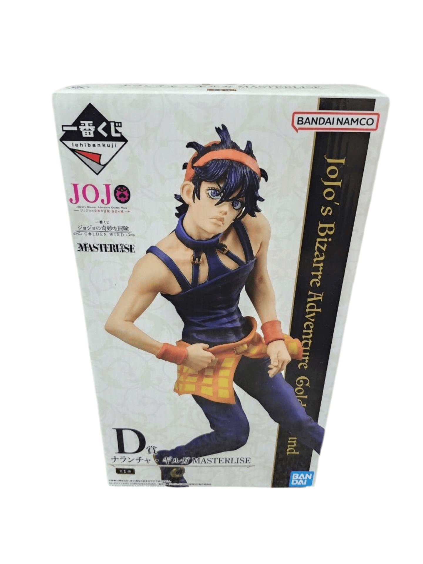 JOJO’S BIZARRE ADVENTURE FIGURA GOLDEN WIND PRICE D NARANCIA GHIRGA MASTERLISE ICHIBAN KUJI PRECINTADA PREVENTA 3-4 sem. Ichiban Kuji Otaku Village