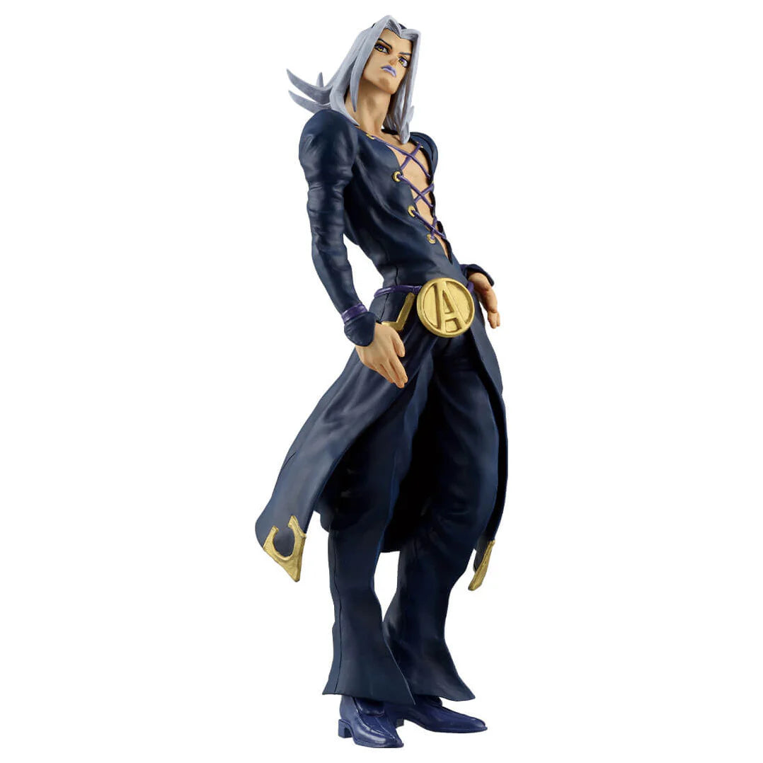 JOJO’S BIZARRE ADVENTURE FIGURA GOLDEN WIND PRICE E LEONE ABBACCHIO MASTERLISE ICHIBAN KUJI PRECINTADA PREVENTA 3-4 sem.
