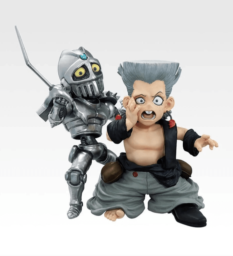 JOJO’S BIZARRE ADVENTURE STARDUST CRUSADERS STAND RUSH! PRICE F JEAN-PIERRE POLNAREFF Y CARRO DE PLATA ICHIBAN KUJI PRECINTADA STOCK JAPÓN 5-6 sem.