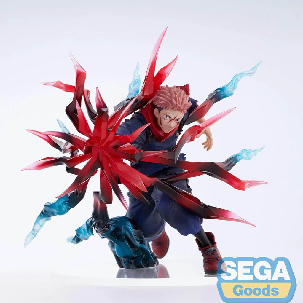 JUJUTSU KAISEN FIGURA YUJI ITADORI BLACK FLASH COMO NUEVA