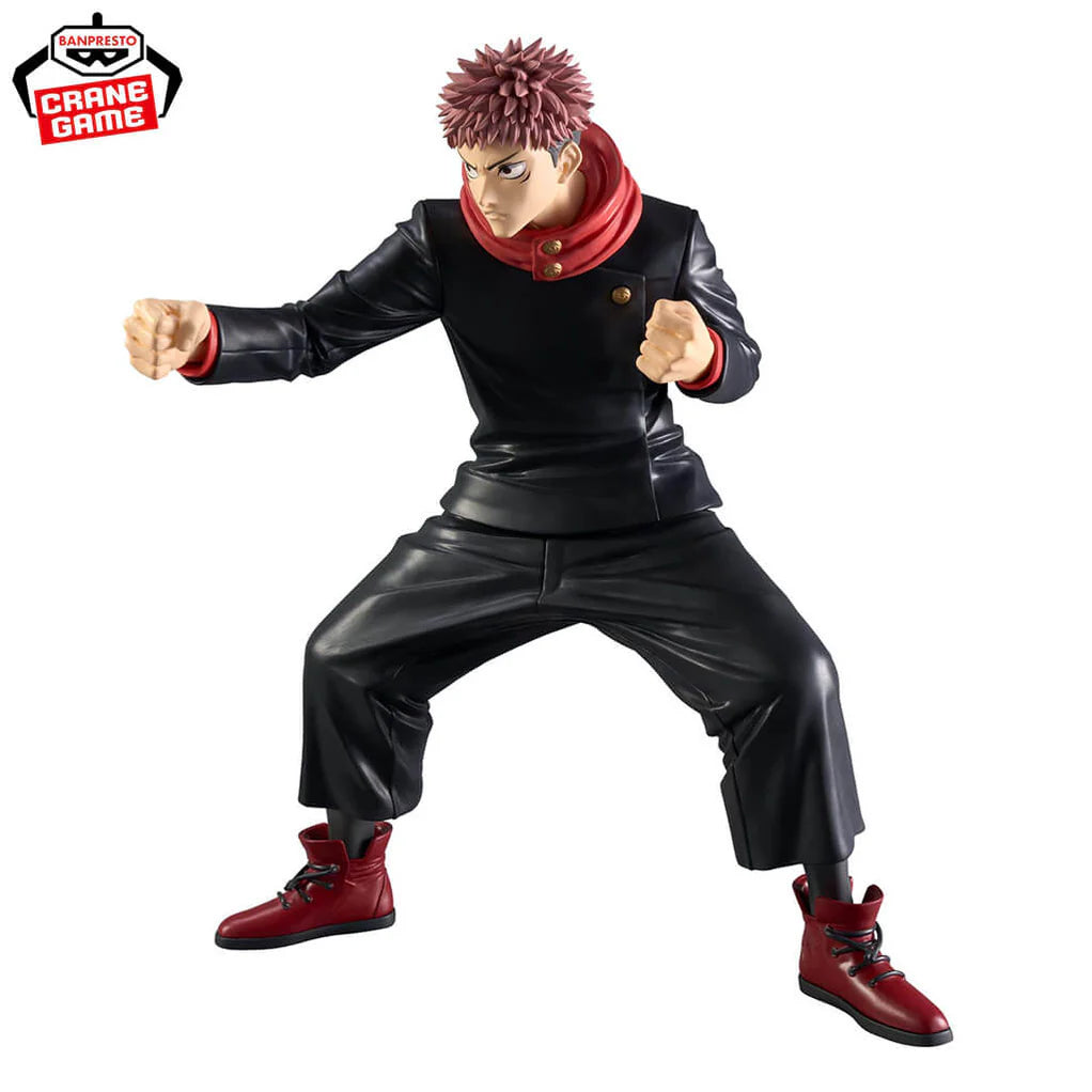 JUJUTSU KAISEN FIGURA YUJI ITADORI GRANDISTA COMO NUEVA