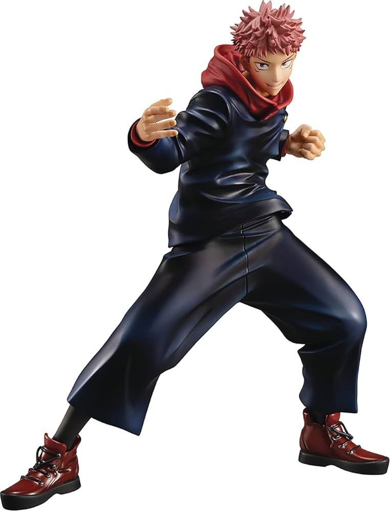 JUJUTSU KAISEN FIGURA YUJI ITADORI MEGAHOUSE MUY BUEN ESTADO