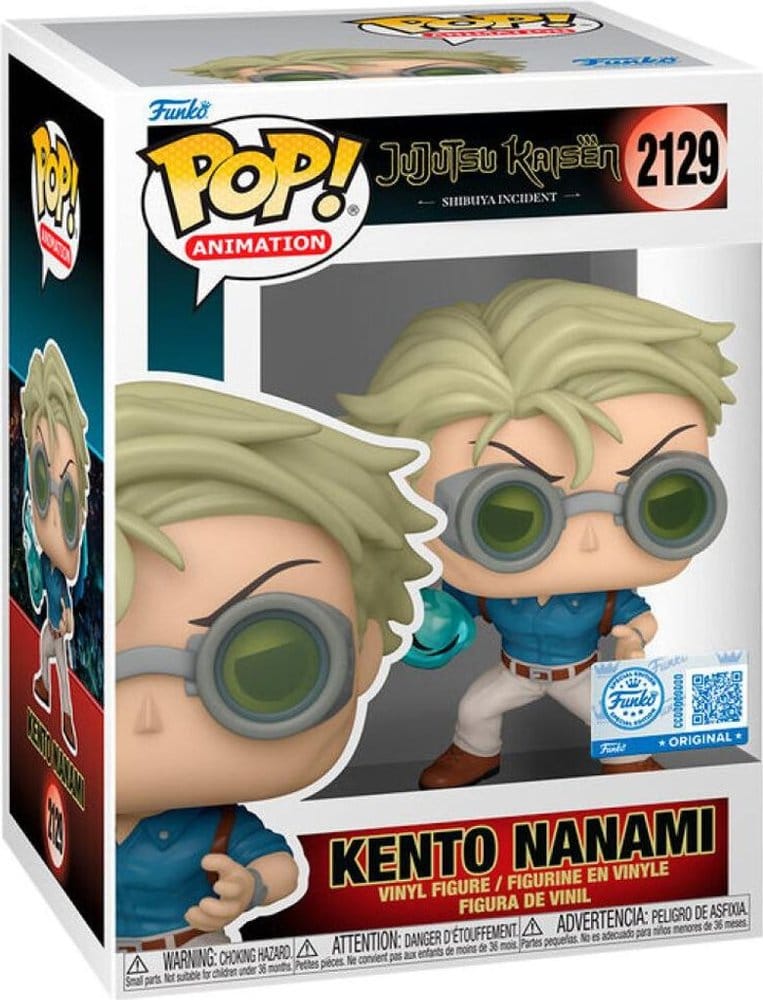 JUJUTSU KAISEN POP! ANIMATION VINYL FIGUREN KENTO NANAMI PUNCH 9 CM