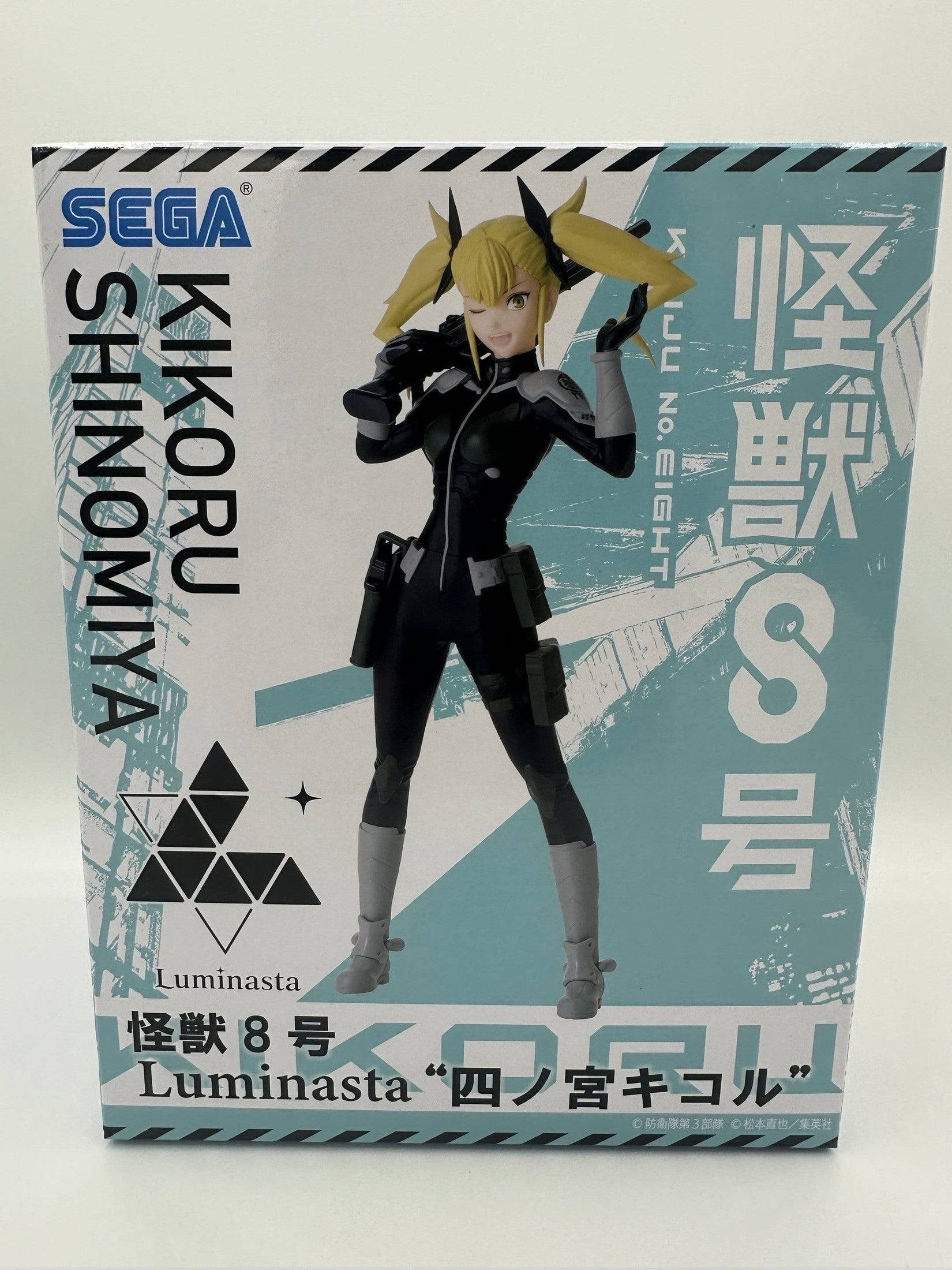 KAIJU N. 8 FIGURA KIKORU SHINOMIYA LUMINASTA SEGA PRECINTADA Sega Otaku Village