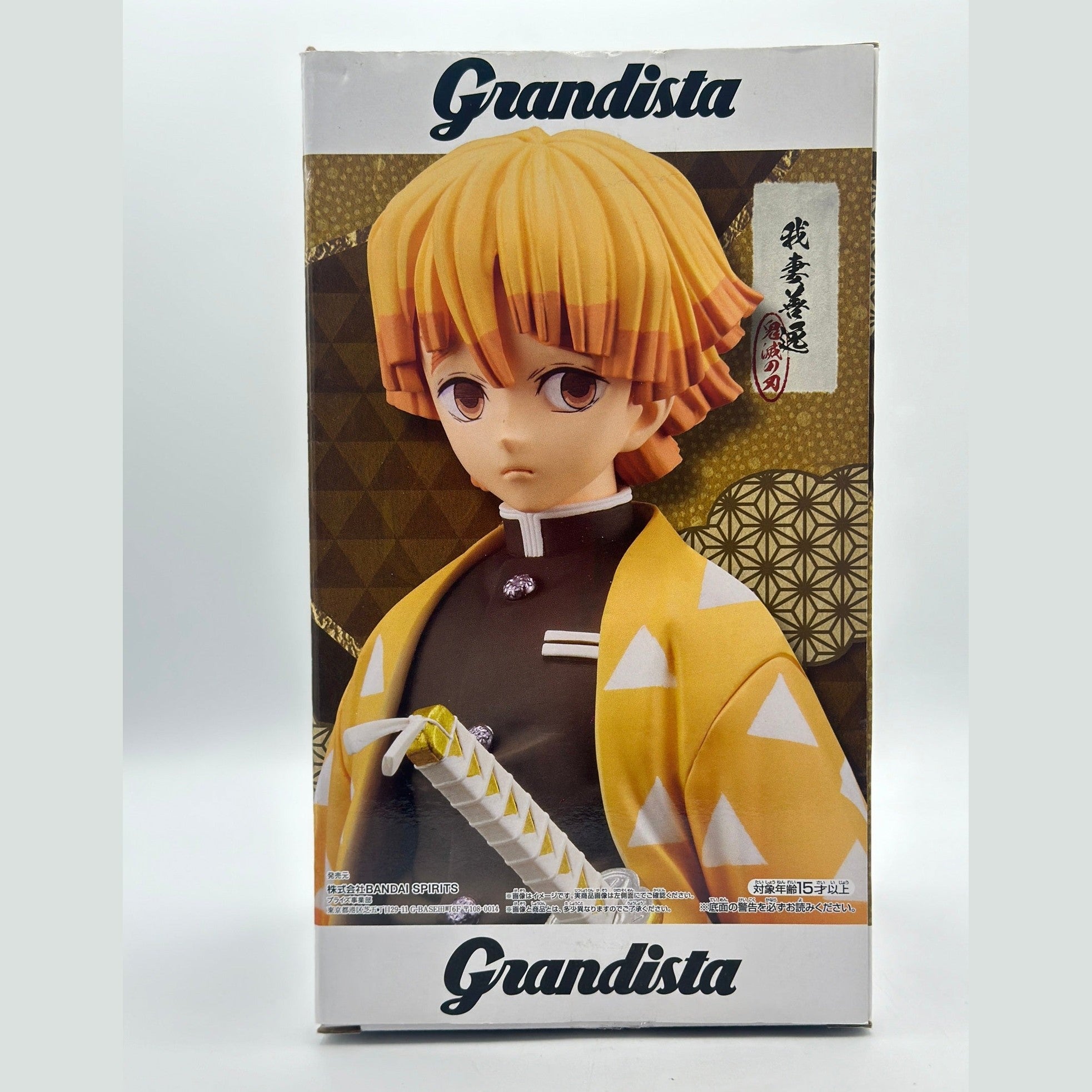 KIMETSU NO YAIBA FIGURA FIGURA ZENITSU GRANDISTA COMO NUEVA PREVENTA 3-4 SEM.
