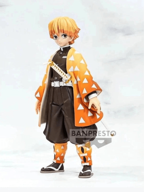 KIMETSU NO YAIBA FIGURA FIGURA ZENITSU GRANDISTA COMO NUEVA STOCK JAPÓN 5-6 sem.