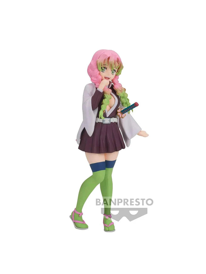 KIMETSU NO YAIBA FIGURA GLITTER & GLAMOURS MITSURI KANROJI SPECIAL COLOR VER. COMO NUEVA PREVENTA 3-4 sem.
