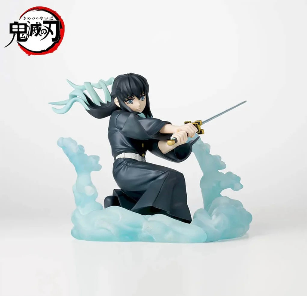 KIMETSU NO YAIBA - FIGURA MUICHIRO TOKITO EDICIÓN ENTRENAMIENTO PILAR XROSS LINK PRECINTADA STOCK JAPÓN 5-6 sem.