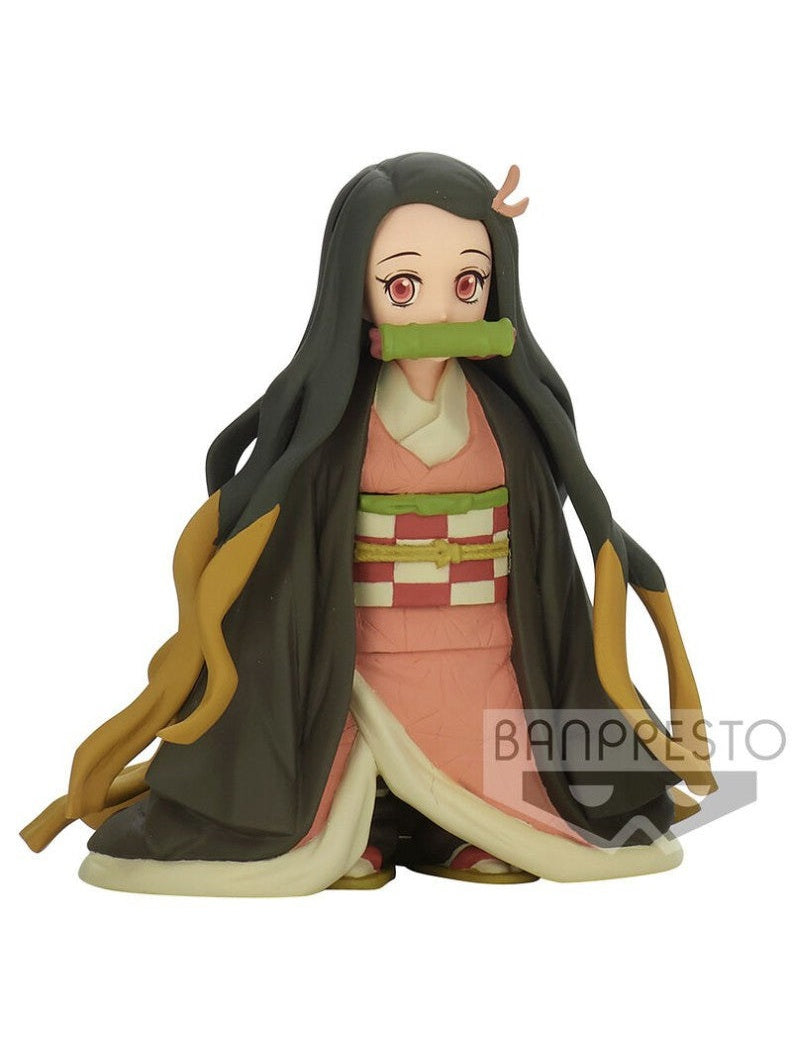 KIMETSU NO YAIBA FIGURA NEZUKO KAMADO DEMON SLAYER KIZUNA NO SOU VOL.18 COMO NUEVA