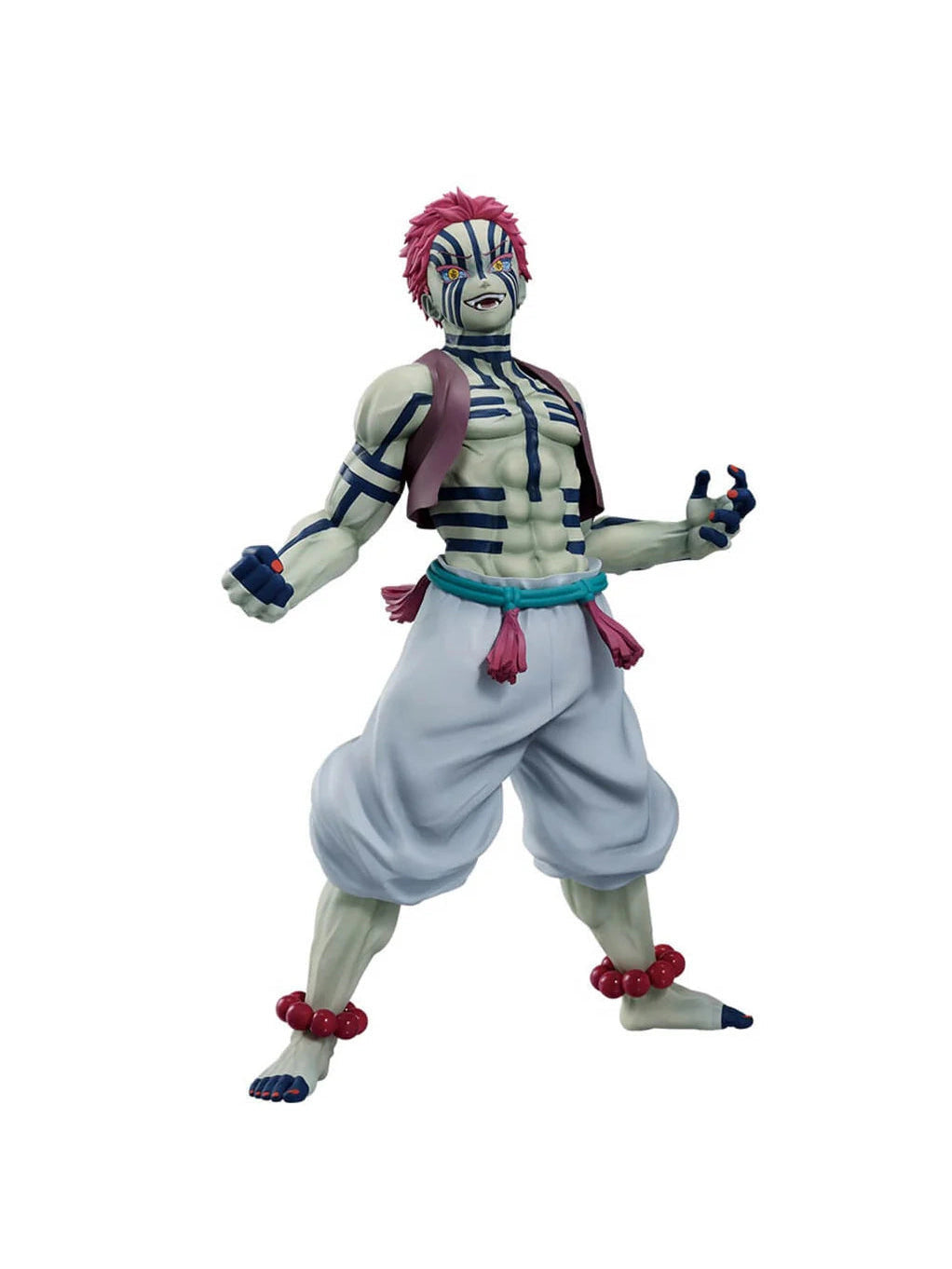 KIMETSU NO YAIBA FIGURA UPPER RANK 3 PRICE C AKAZA MASTERLISE ICHIBAN KUJI PRECINTADA PREVENTA 3-4 sem.
