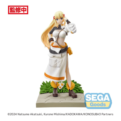 KONOSUBA AN EXPLOSION ON THIS WONDERFUL WORLD! FIGURA DARKNESS LUMINASTA SEGA PRECINTADA PREVENTA 3-4 sem.