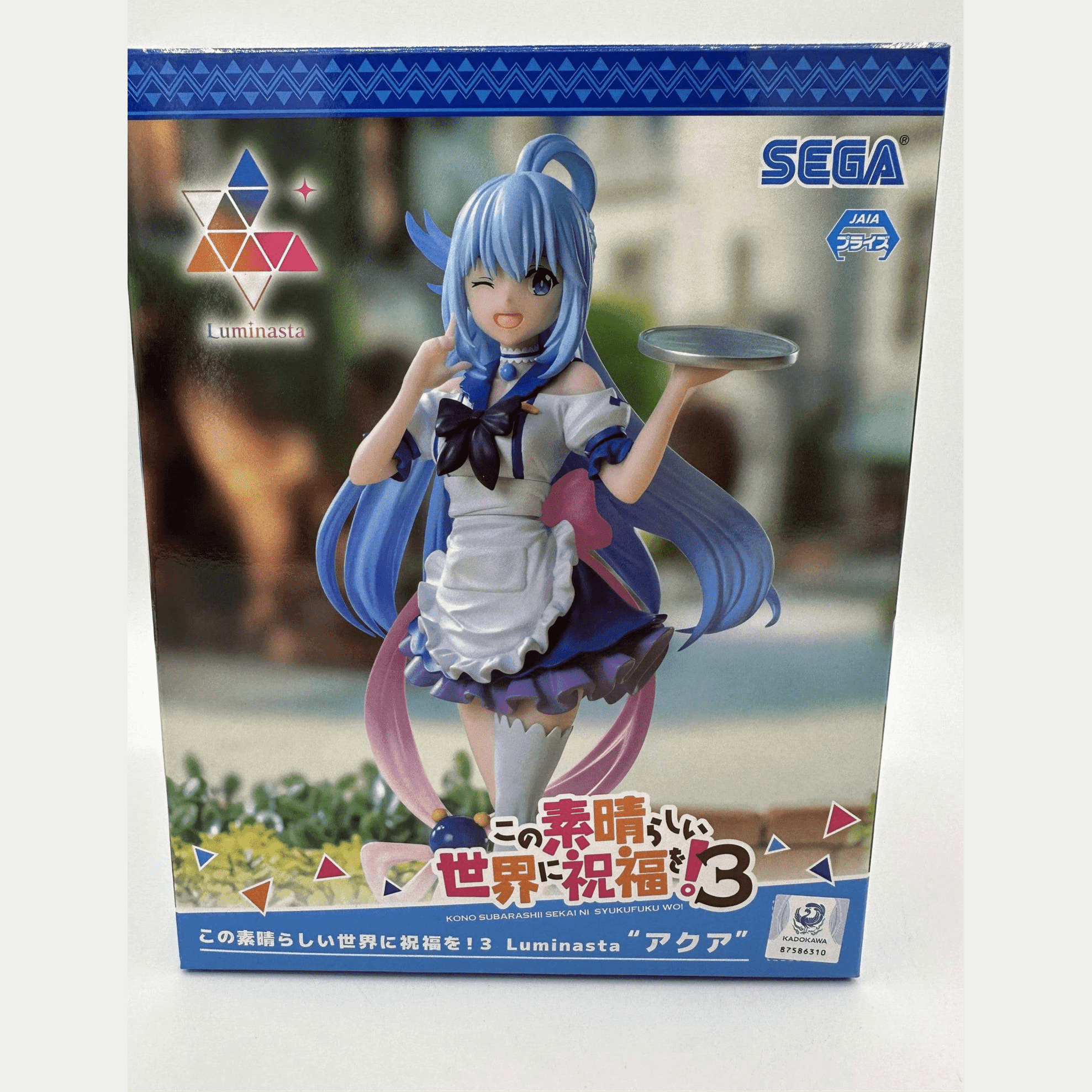 KONOSUBA AN EXPLOSION ON THIS WONDERFUL WORLD! FIGURA AQUA LUMINASTA SEGA PRECINTADA PREVENTA 3-4 sem.