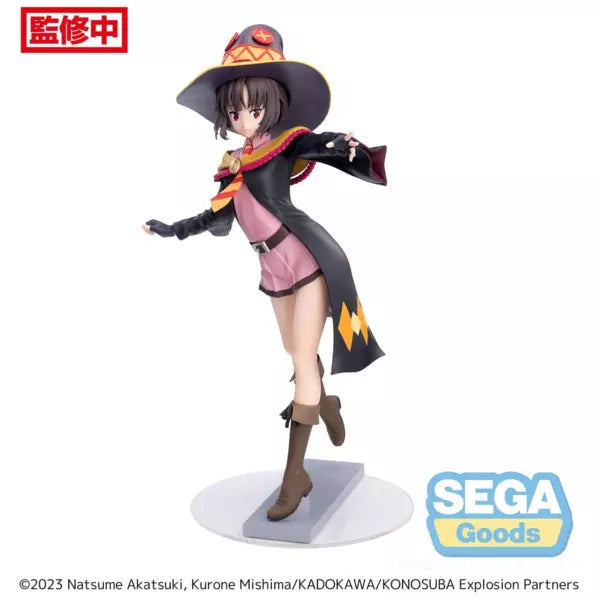 KONOSUBA AN EXPLOSION ON THIS WONDERFUL WORLD! FIGURA MEGUMIN LUMINASTA SEGA MUY BUEN ESTADO