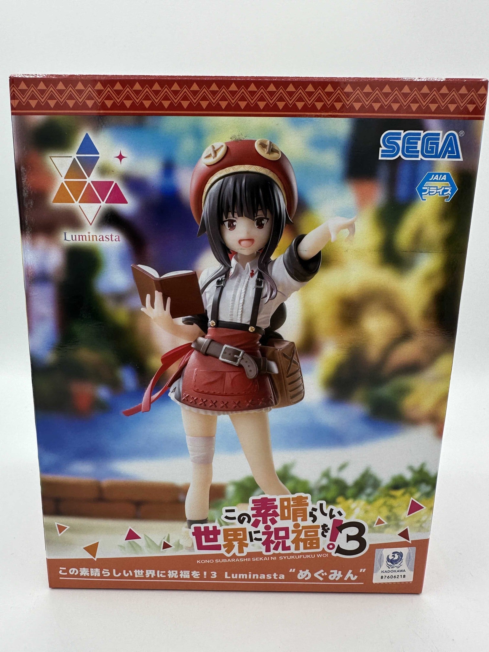 KONOSUBA AN EXPLOSION ON THIS WONDERFUL WORLD! FIGURA MEGUMIN II LUMINASTA SEGA PRECINTADA PREVENTA 3-4 sem.