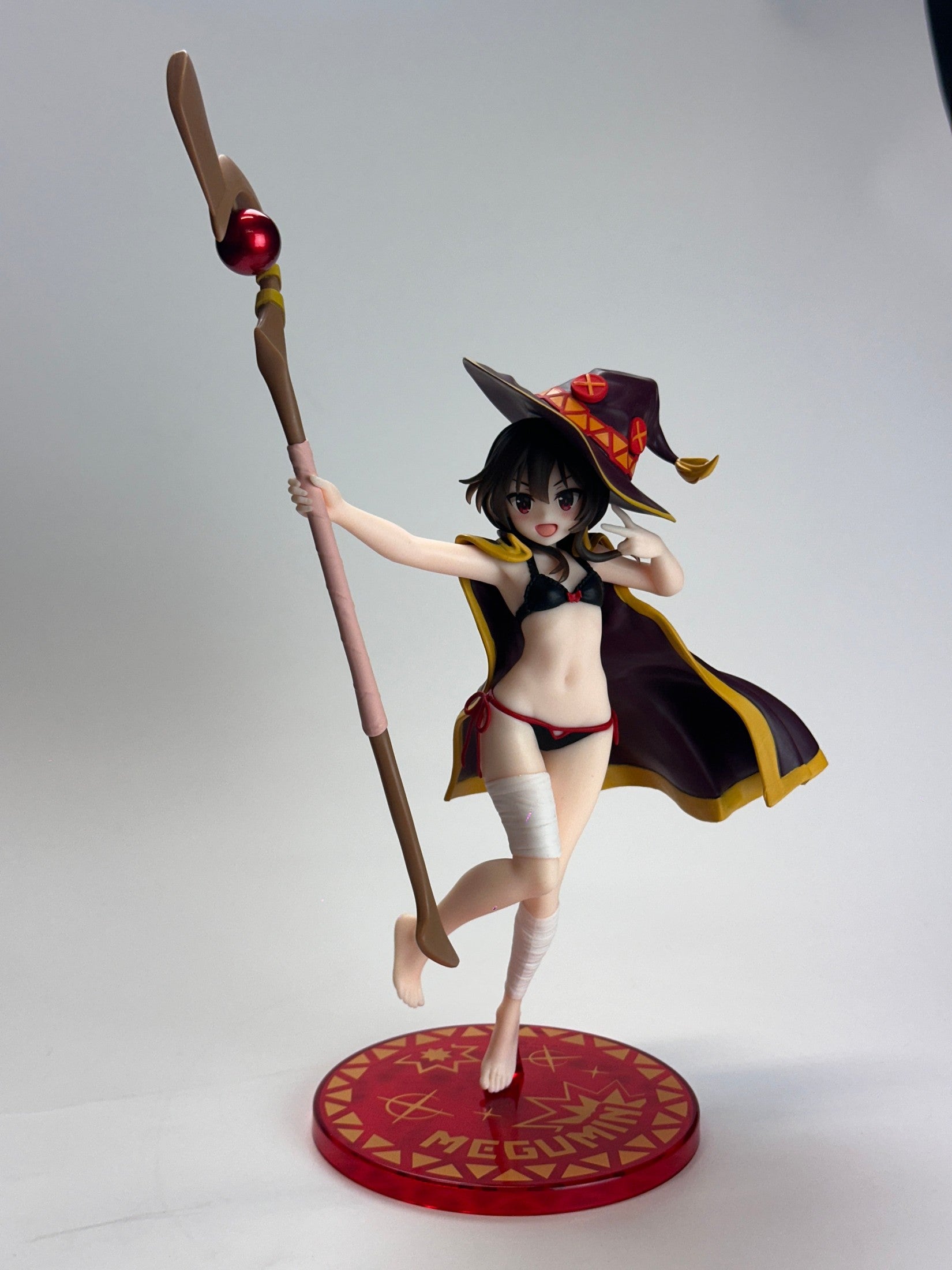 KONOSUBA FIGURA TAITO COREFUL MEGUMIN SWIMWEAR VER. MUY BUEN ESTADO