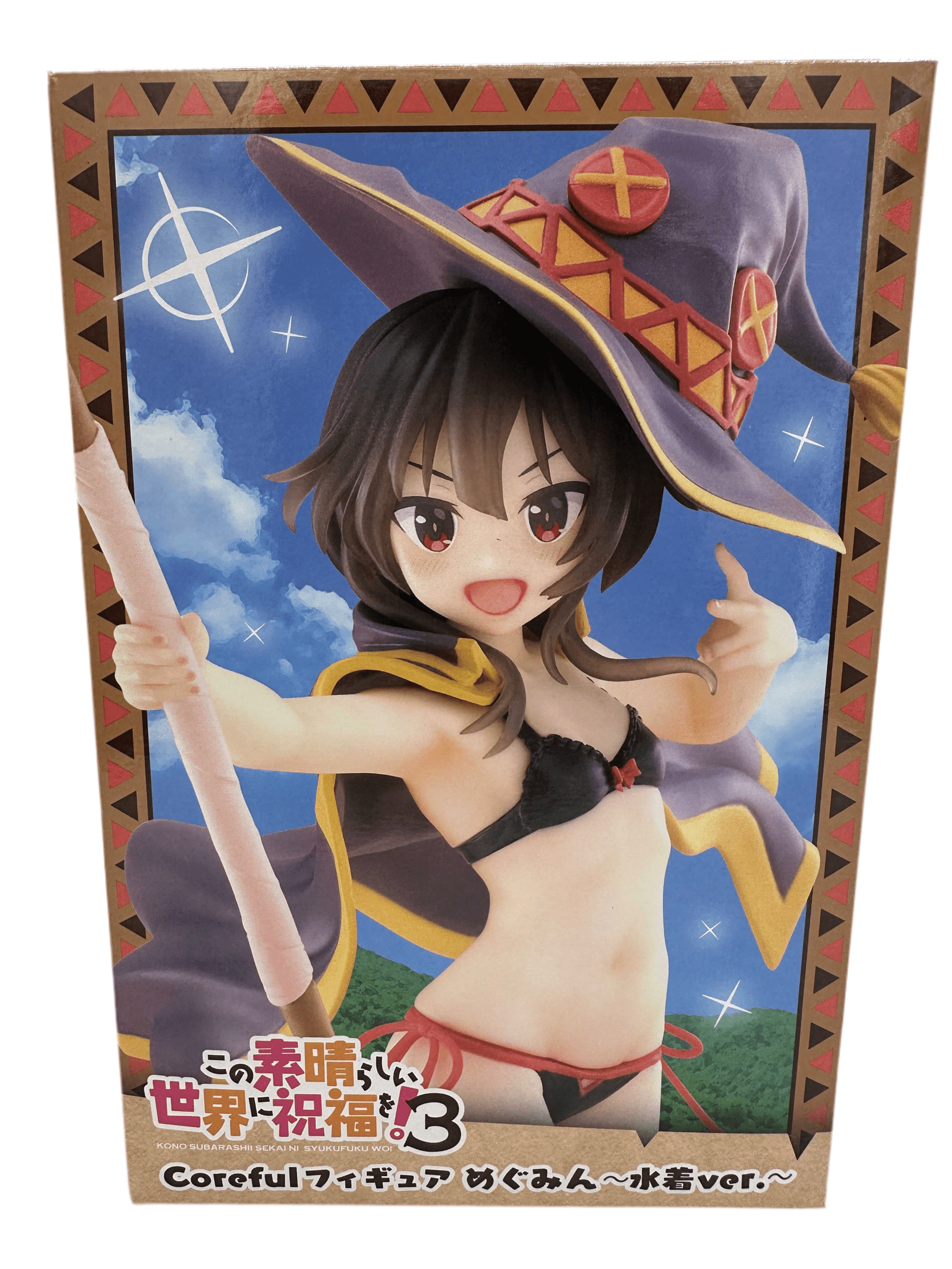 KONOSUBA FIGURA TAITO COREFUL MEGUMIN SWIMWEAR VER. MUY BUEN ESTADO