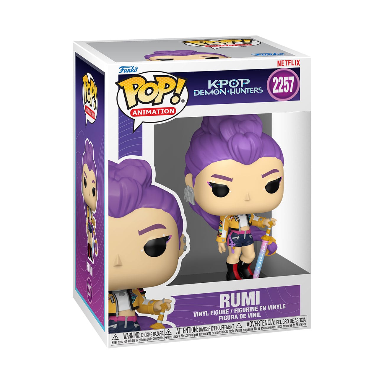 KPOP DEMON HUNTERS FIGURA POP! ANIMATION VINYL RUMI