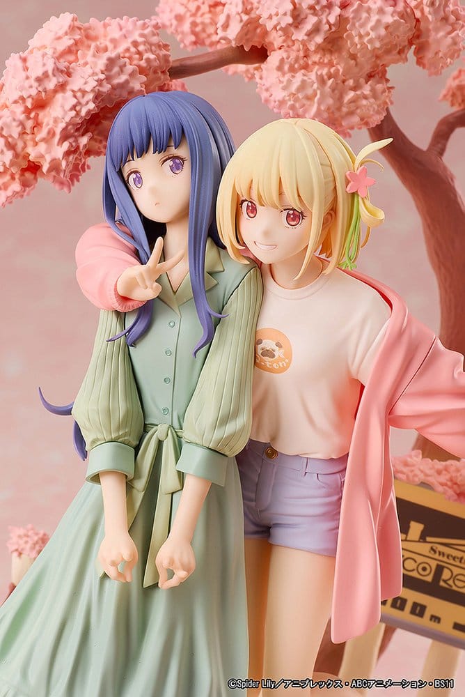 LYCORIS RECOIL PACK DE 2 FIGURAS PVC CHISATO NISHIKIGI & TAKINA INOUE SPRING VER.