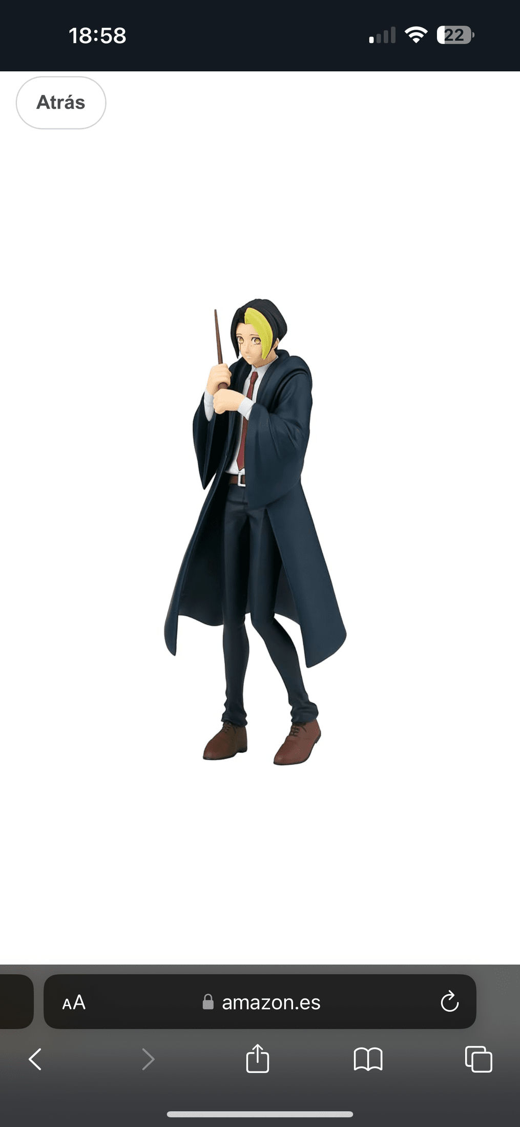 MASHLE: MAGIC AND MUSCLES FIGURA FINN AMES BANPRESTO COMO NUEVA