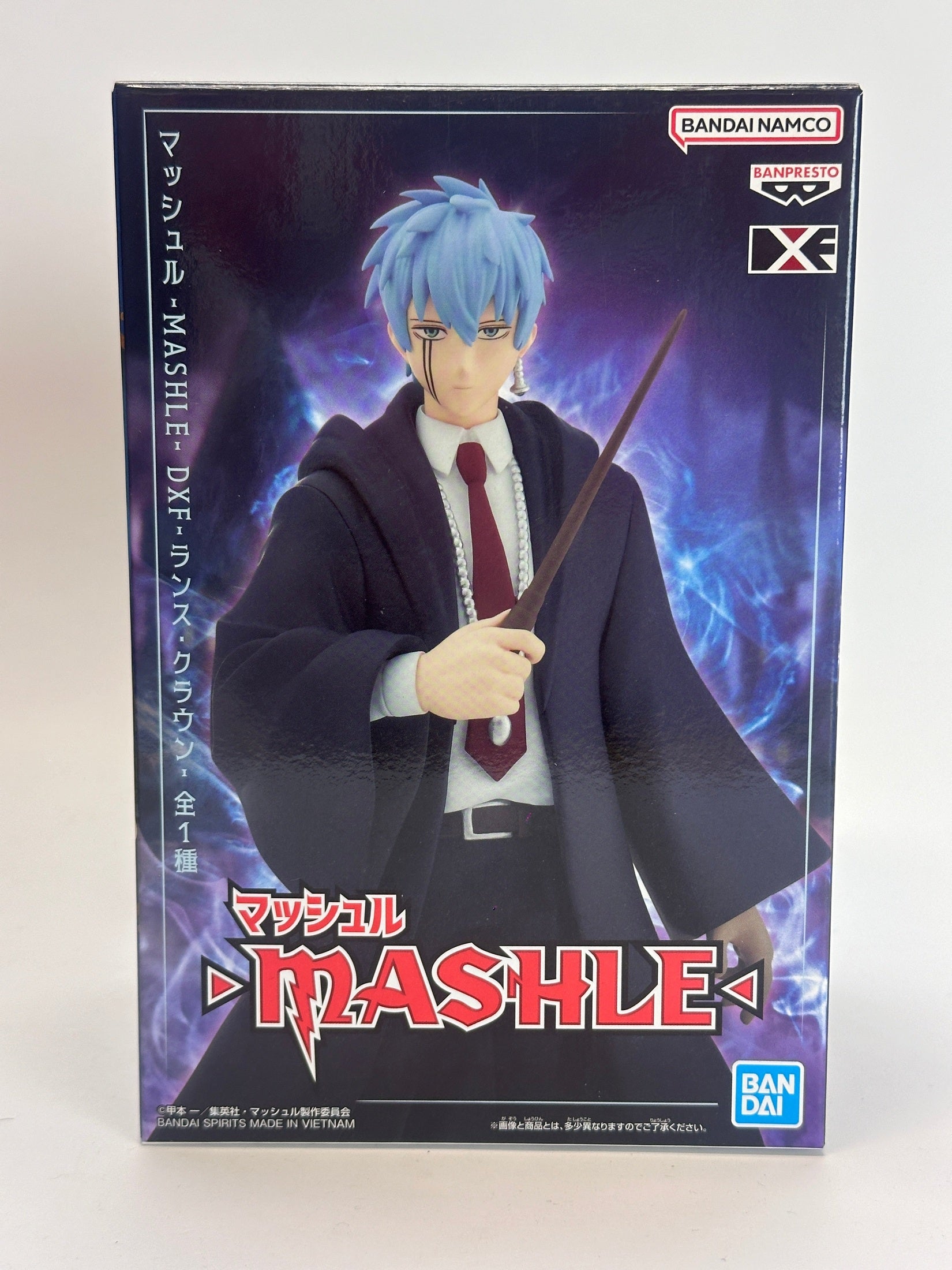 MASHLE: MAGIC AND MUSCLES FIGURA LANCE CROWN BANPRESTO COMO NUEVA