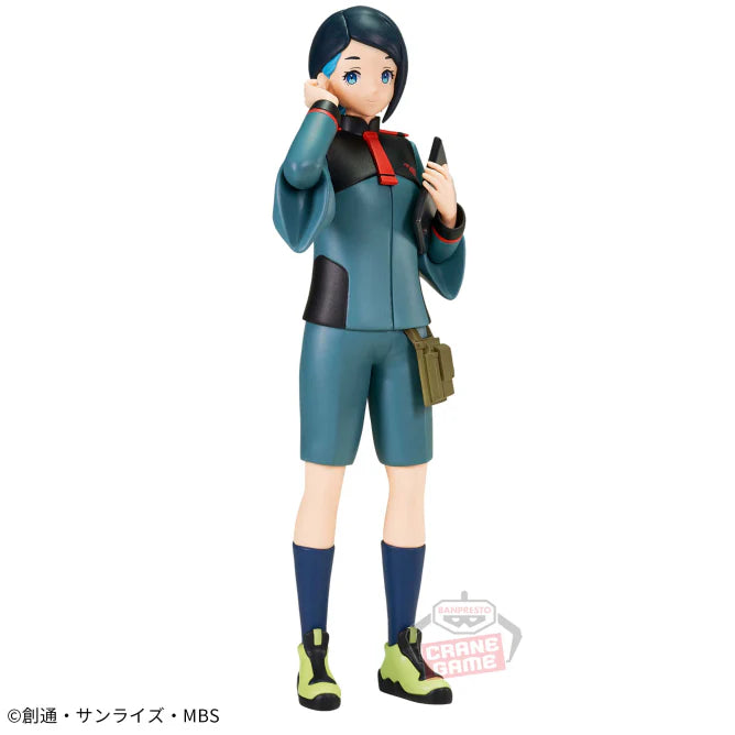 MOBILE SUIT GUNDAM FIGURA NIKA NANAURA THE WITCH FROM MERCURY COMO NUEVA