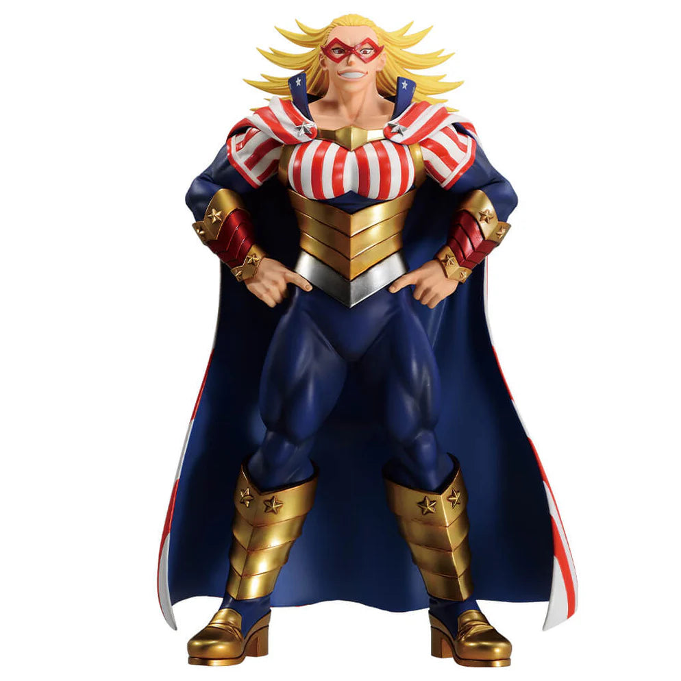 MY HERO ACADEMIA FIGURA FORM OF JUSTICE PRICE LAST ONE STAR AND STRIPE MASTERLISE ICHIBAN KUJI PRECINTADA PREVENTA 3-4 sem.