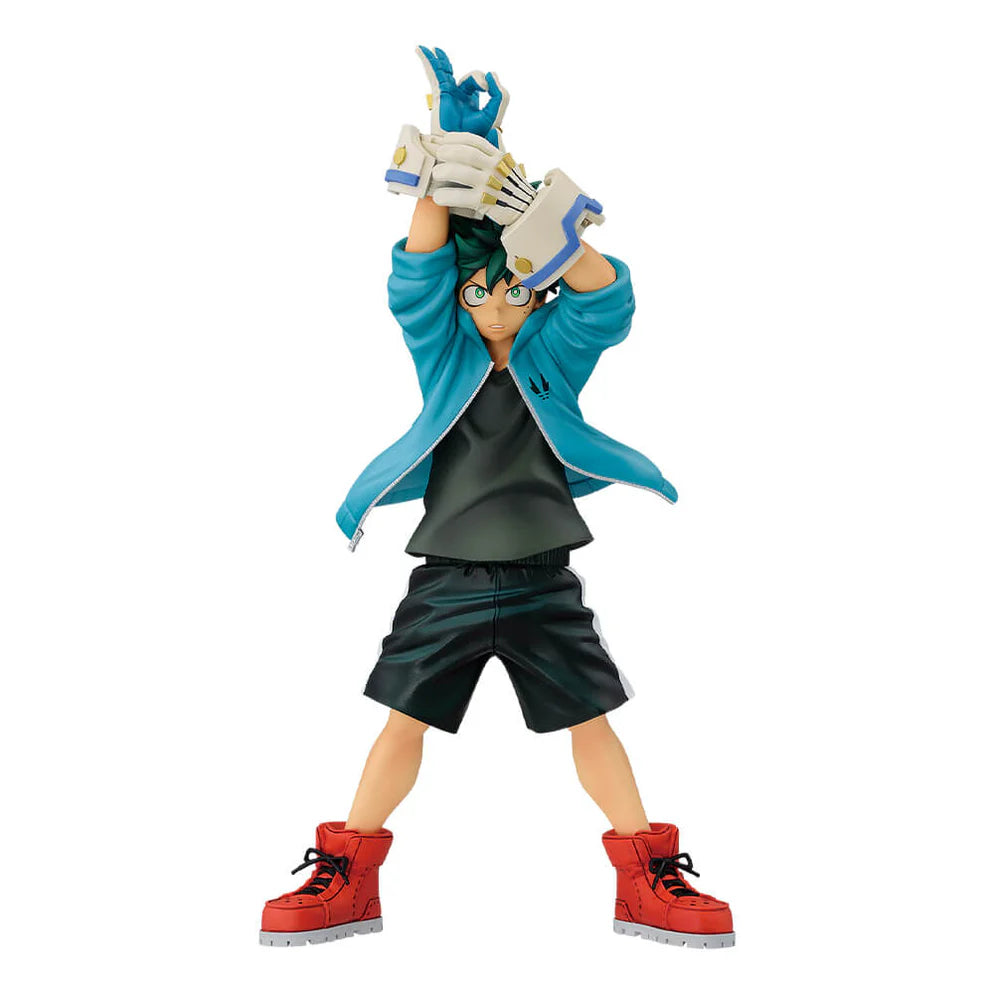 MY HERO ACADEMIA FIGURA HOLDING OF SCHOOL FESTIVAL PRICE A IZUKU MIDORIYA MASTERLISE ICHIBAN KUJI PRECINTADA PREVENTA 3-4 sem.