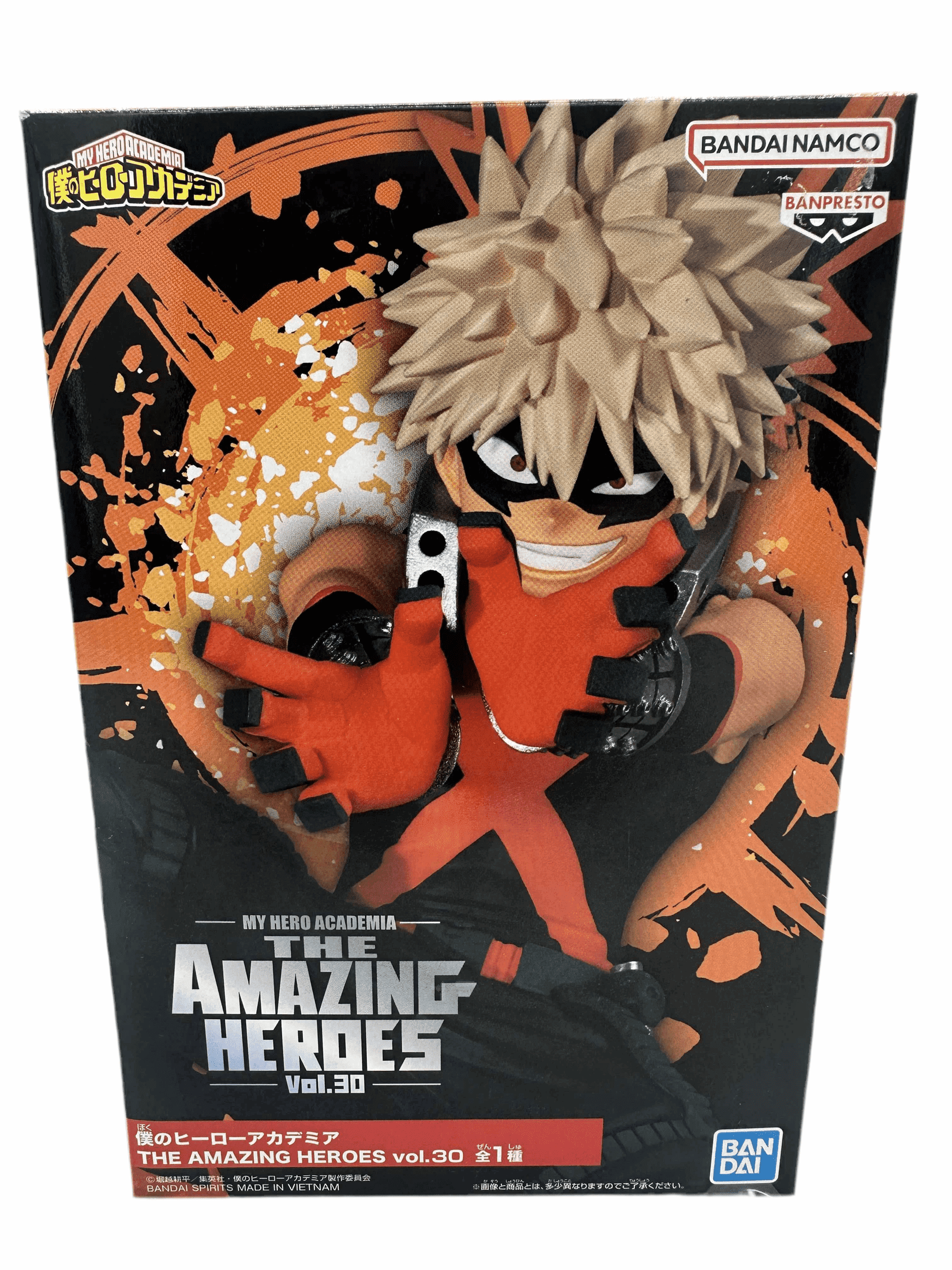 MY HERO ACADEMIA FIGURA KATSUKI BAKUGO MHA THE AMAZING HEROES VOL.30 MUY BUEN ESTADO Banpresto Otaku Village