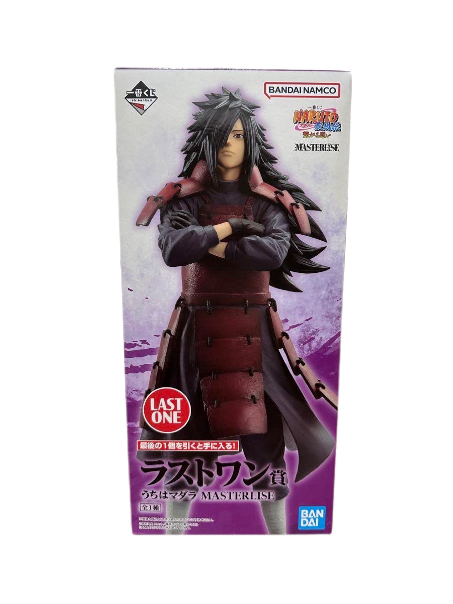 NARUTO FIGURA CONNECTED FEELINGS PRICE LAST ONE MADARA UCHIHA MASTERLISE ICHIBAN KUJI PRECINTADA PREVENTA 3-4 sem.