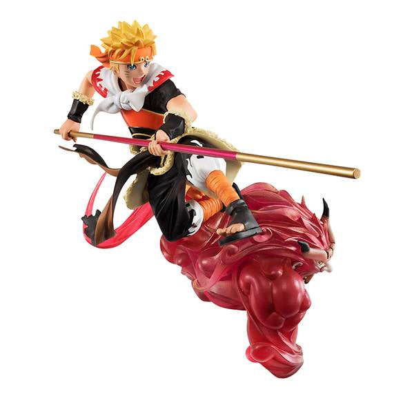 NARUTO FIGURA G.E.M. SERIES NARUTO SHIPPUDEN SEITEN TAISEI NARUTO UZUMAKI! MEGAHOUSE MUY BUEN ESTADO