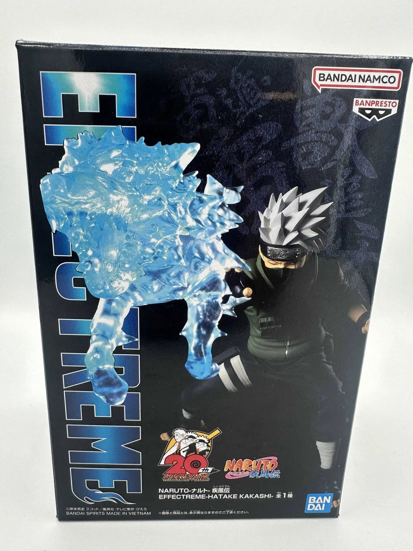 NARUTO FIGURA HATAKE KAKASHI EFFECTREME BANPRESTO COMO NUEVA