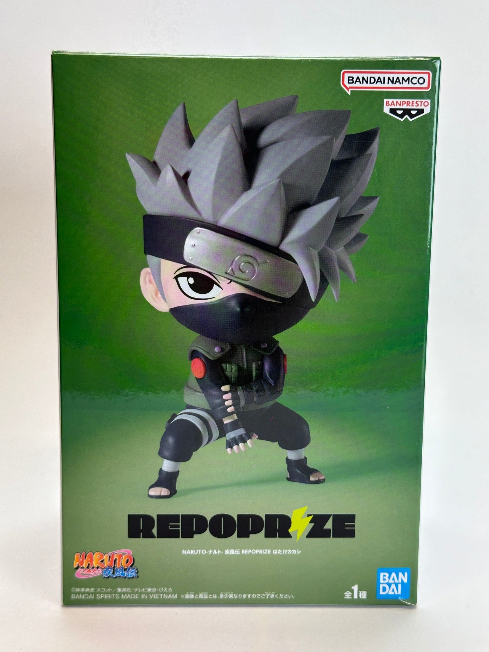 NARUTO FIGURA KAKASHI HATAKE REPOPRIZE COMO NUEVA