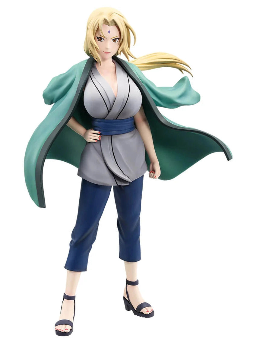 NARUTO FIGURA LEGENDARY THREE NINJAS PRICE C TSUNADEMASTERLISE ICHIBAN KUJI PRECINTADA STOCK JAPÓN 5-6 sem.