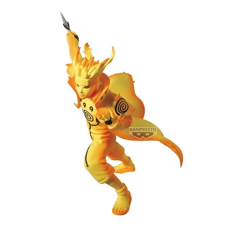 NARUTO FIGURA MINATO NAMIKAZE MODO CHAKRA VIBRATION STARS BANPRESTO COMO NUEVA