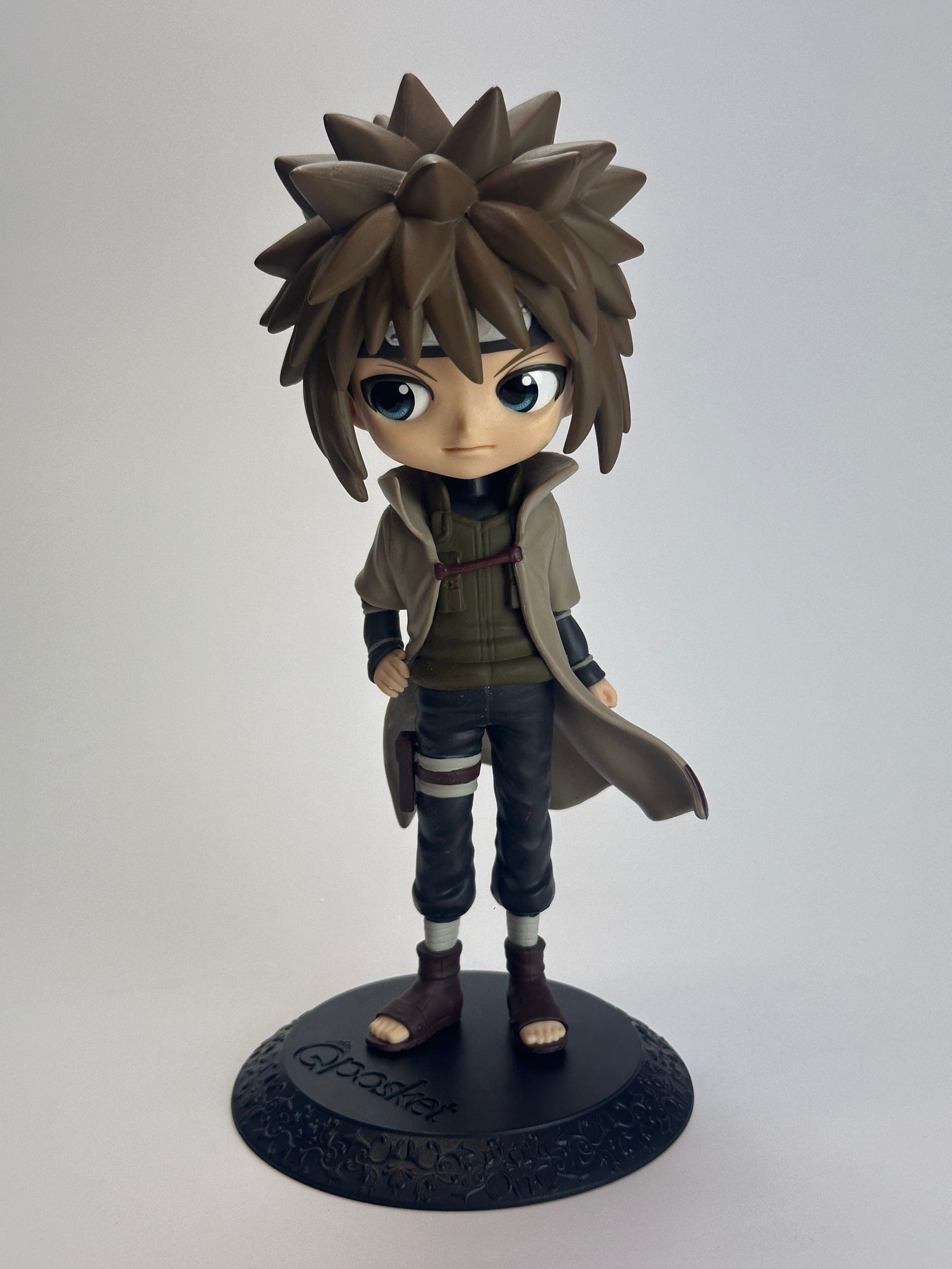 NARUTO FIGURA MINATO NAMIKAZE QPOSKET VER.2 MUY BUEN ESTADO