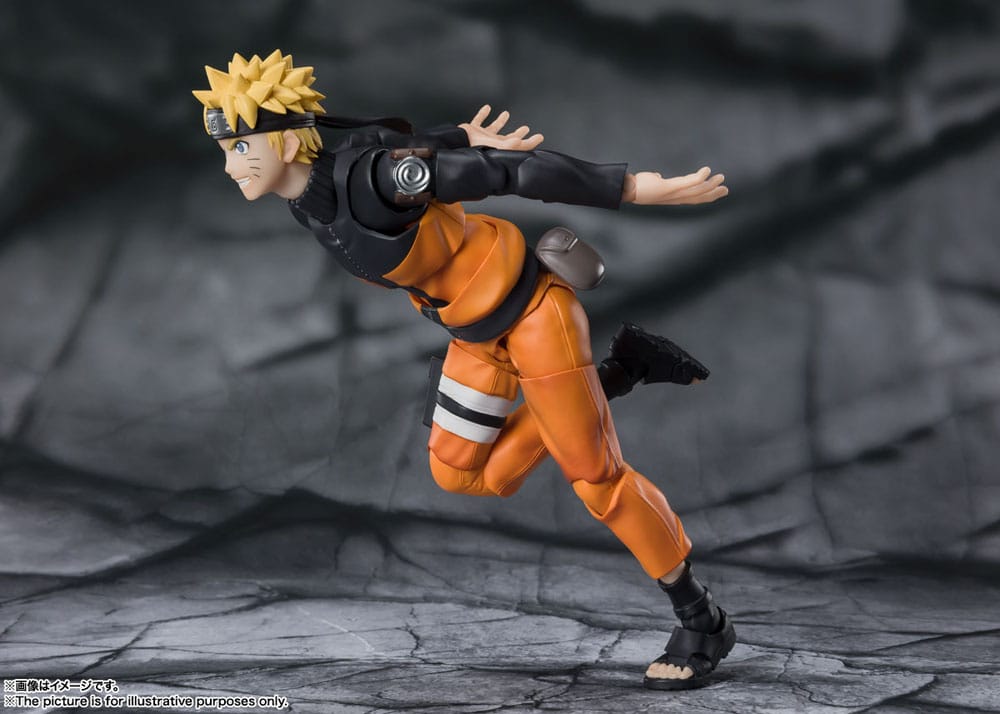 NARUTO FIGURA S.H.FIGUARTS NARUTO UZOMAKI THE JINCHURIKI ENTRUSTED WITH HOPE
