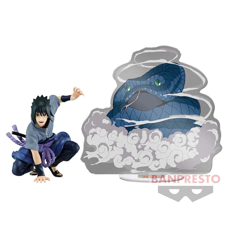 NARUTO FIGURA SASUKE UCHIHA PANEL SPECTACLE BANPRESTO COMO NUEVA PREVENTA 3-4 sem.