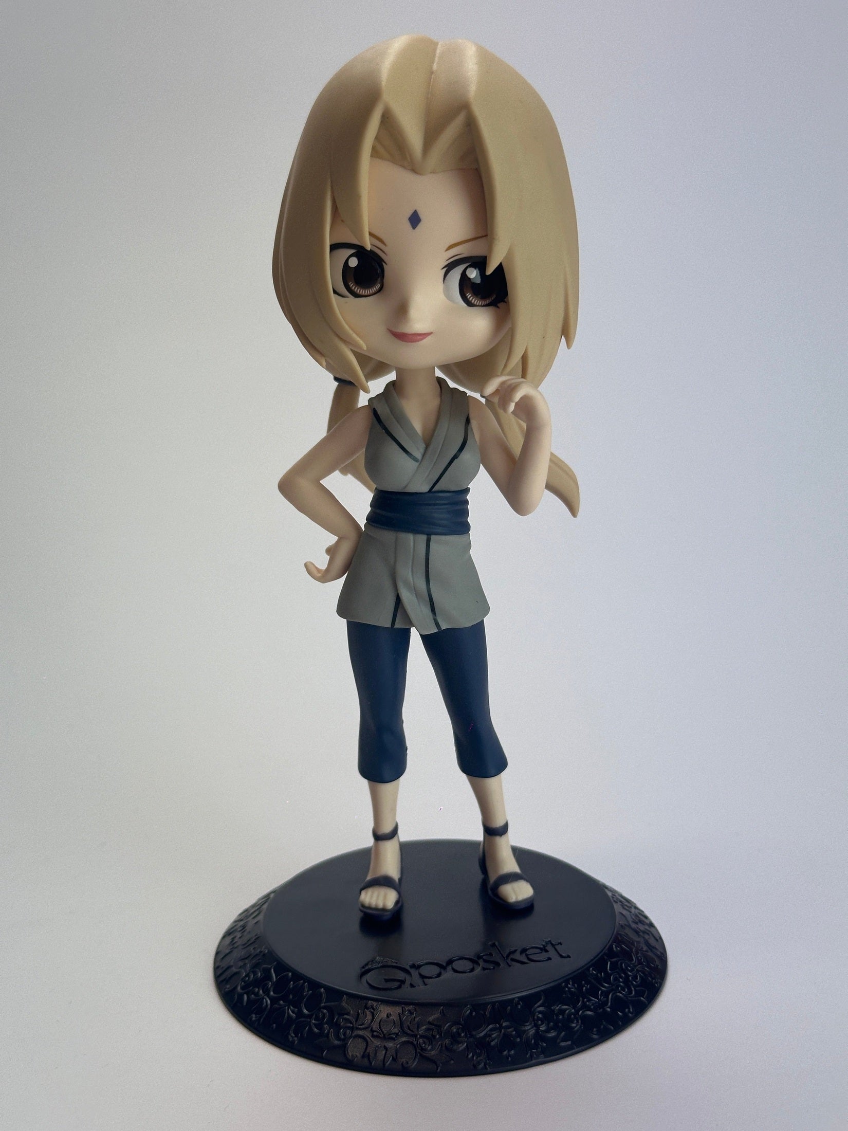 NARUTO FIGURA TSUNADE QPOSKET MUY BUEN ESTADO
