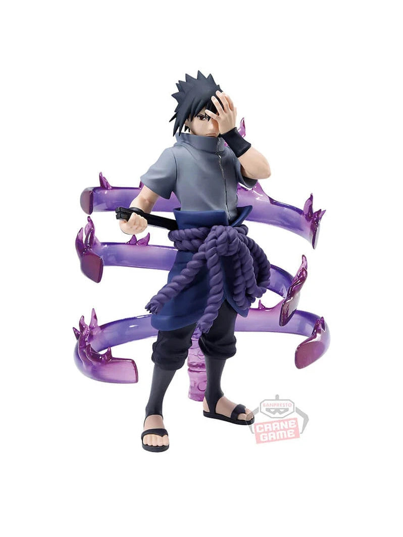NARUTO FIGURA UCHIHA SASUKE EFFECTREME BANPRESTO COMO NUEVA PREVENTA 3-4 sem.