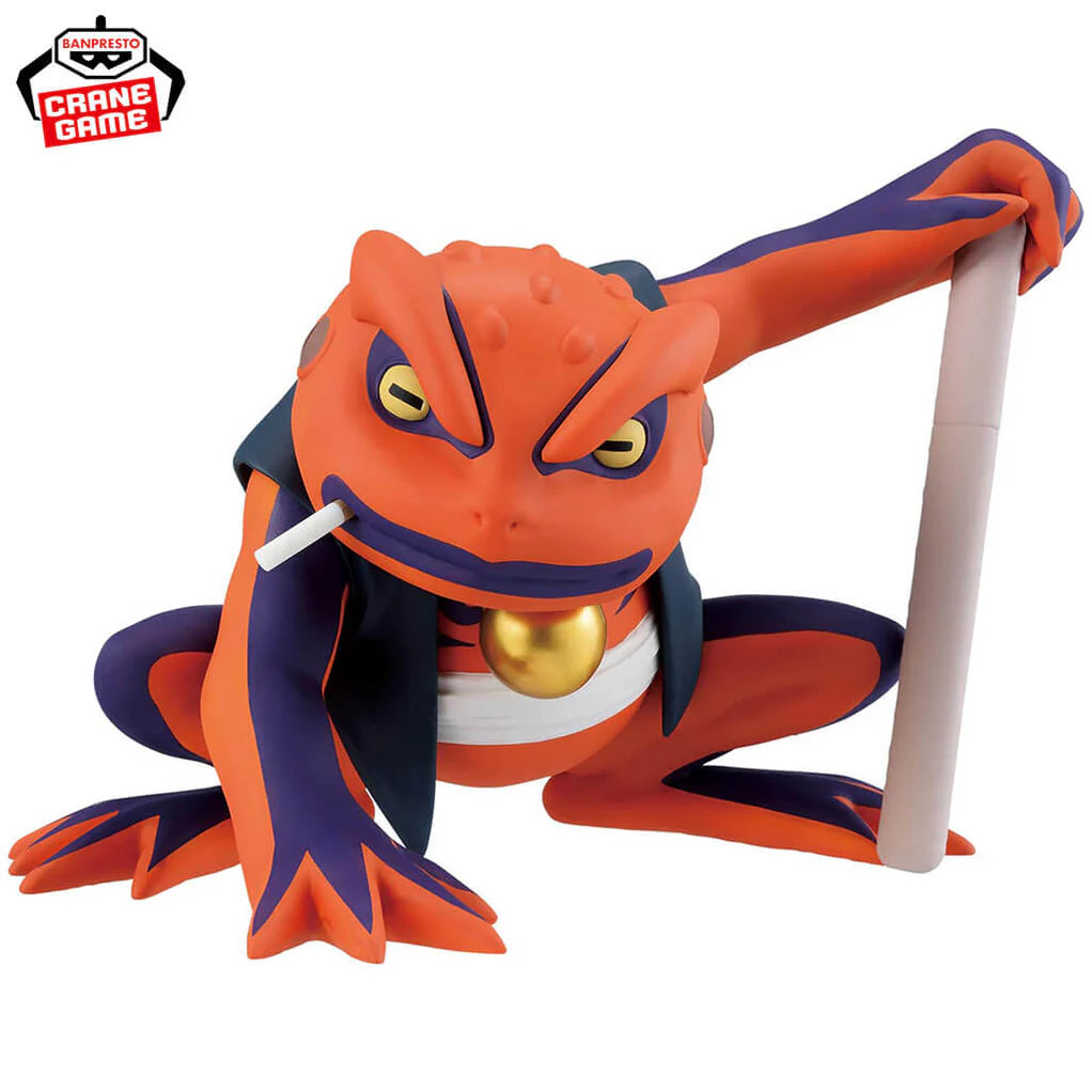 NARUTO SHIPPUDEN FIGURA SOFT VINYL GAMAKICHI COMO NUEVA PREVENTA 3-4 sem.