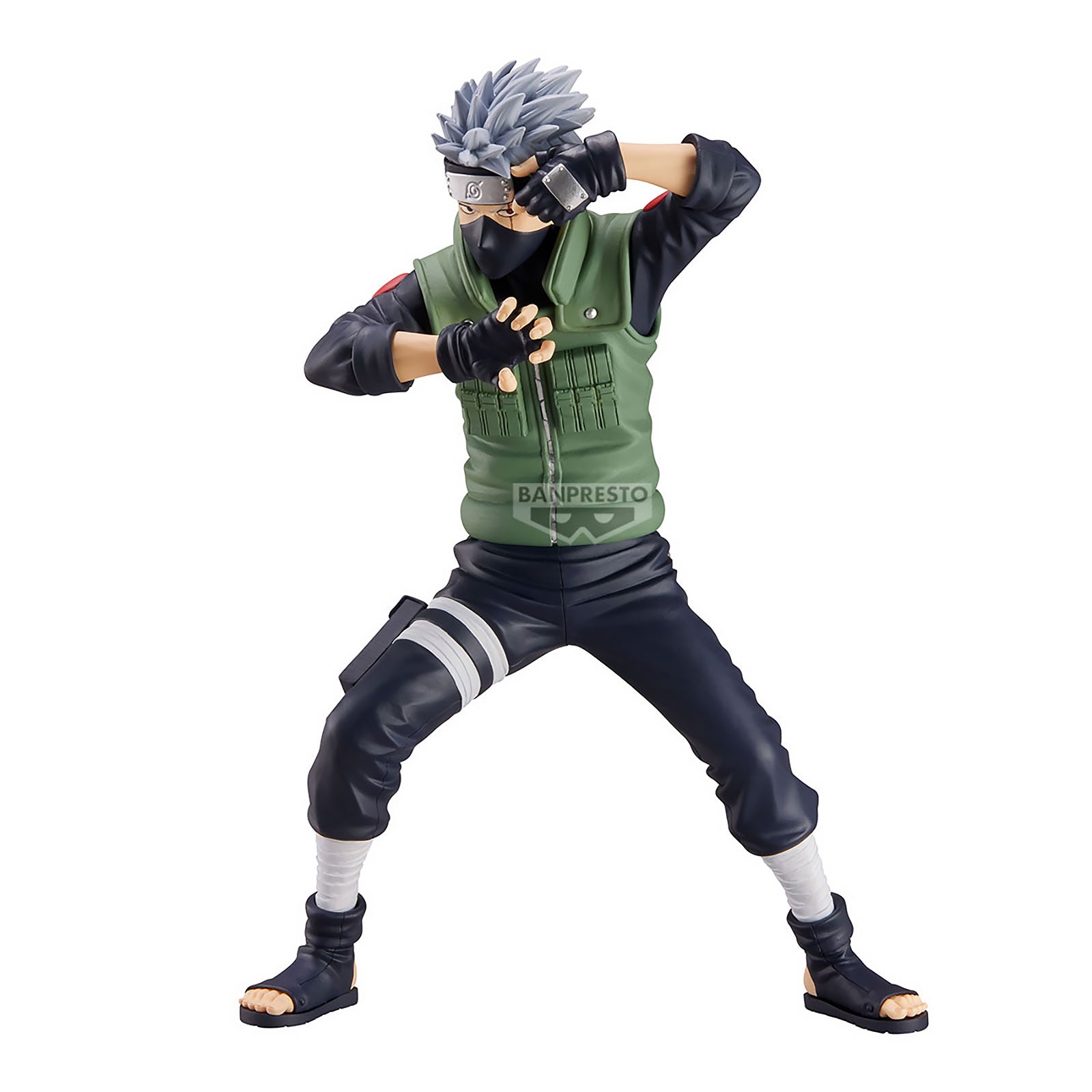 NARUTO SHIPUDDEN FIGURA KAKASHI HATAKE GRANDISTA BANPRESTO COMO NUEVA PREVENTA 3-4 SEM.