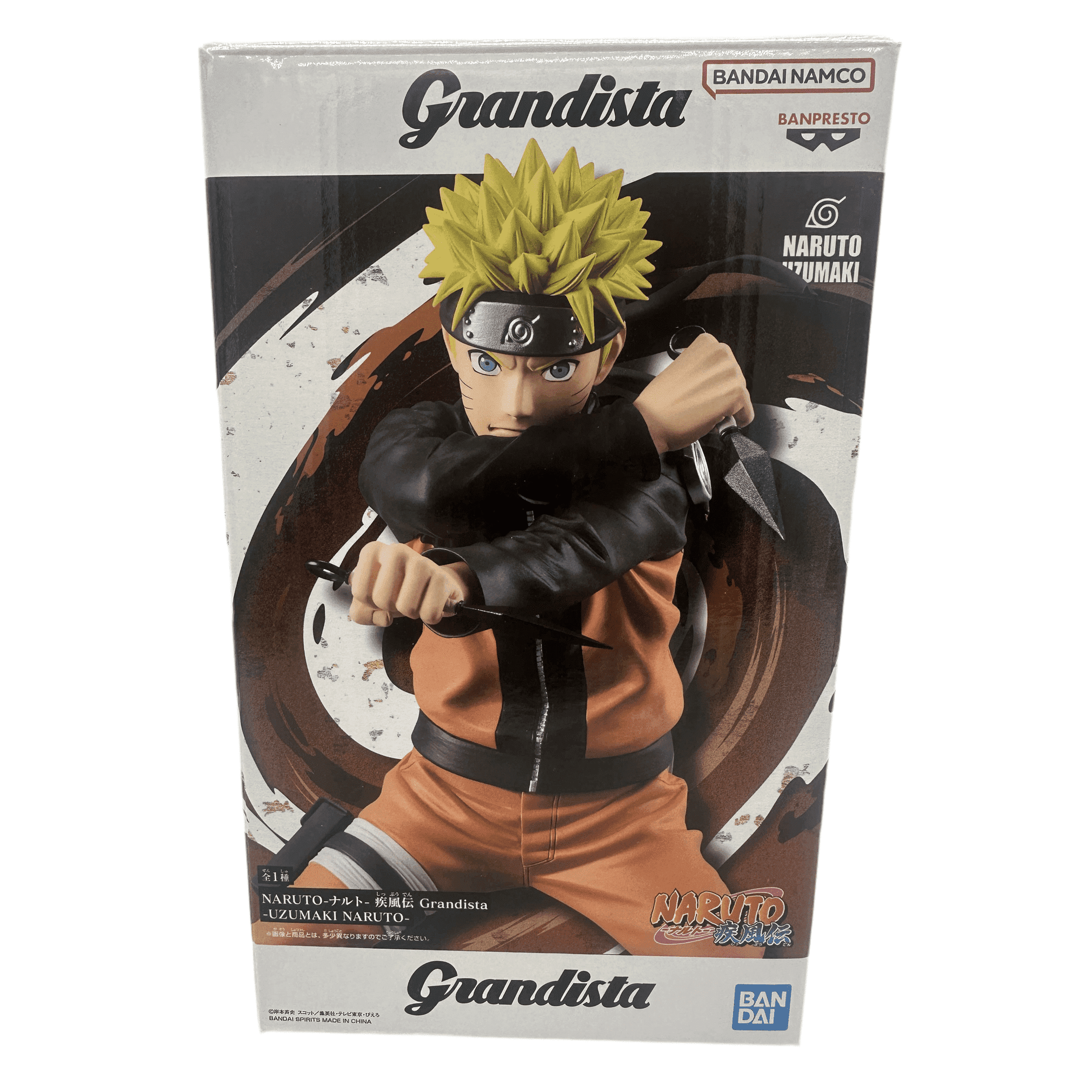 NARUTO SHIPUDDEN FIGURA NARUTO UZUMAKI GRANDISTA COMO NUEVA PREVENTA 3-4 sem.