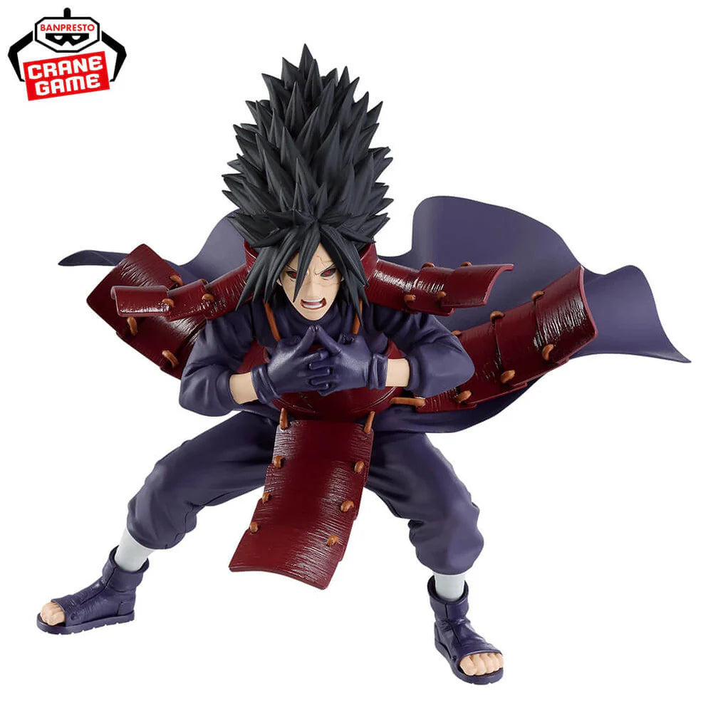 NARUTO SHIPUDDEN FIGURA VIBRATION STARS MADARA UCHIHA COMO NUEVA