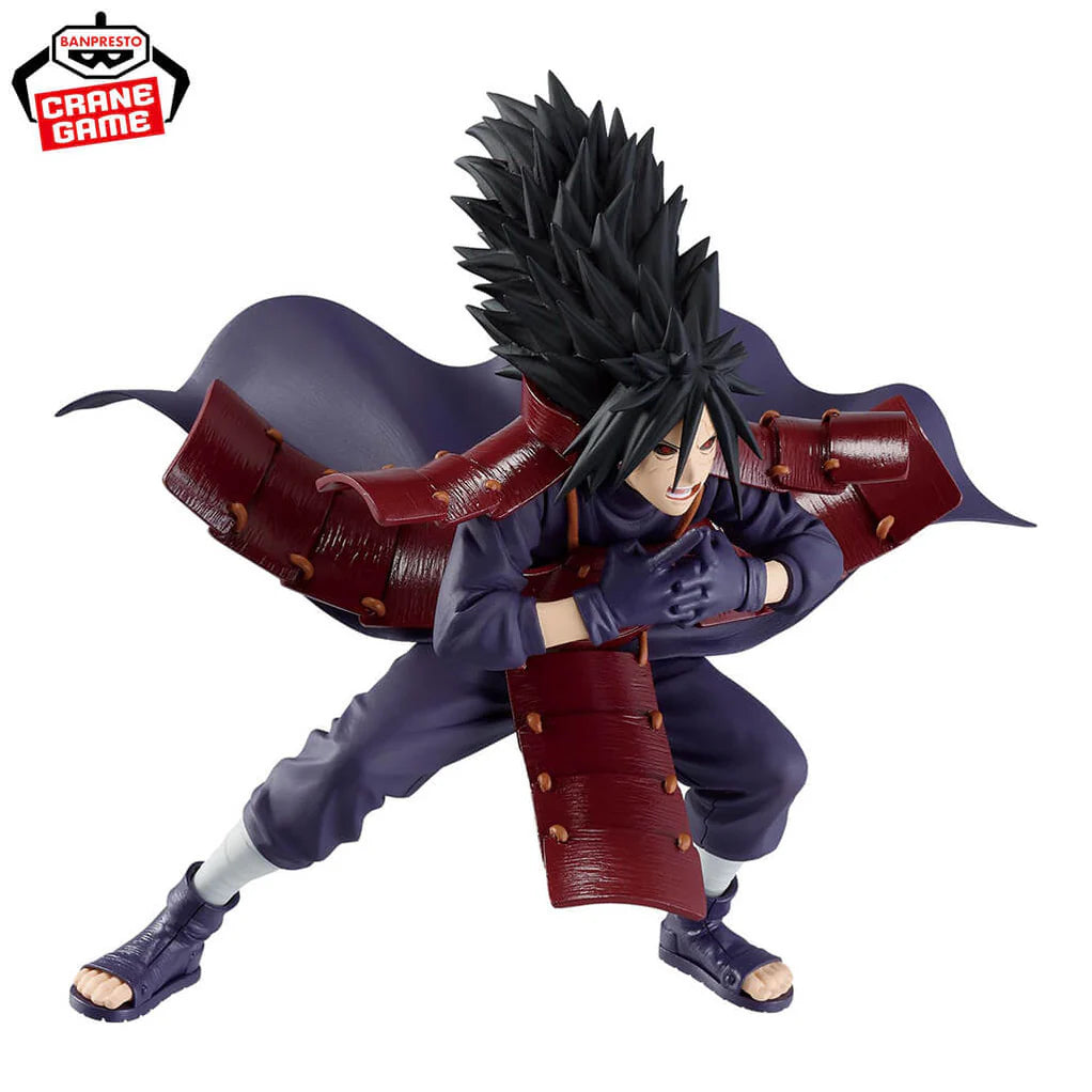 NARUTO SHIPUDDEN FIGURA VIBRATION STARS MADARA UCHIHA COMO NUEVA