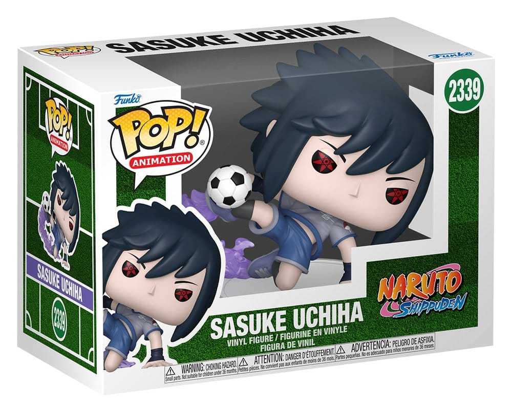 NARUTO SOCCER FIGURA POP! FOOTBALL VINYL SASUKE